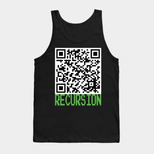 Recursion QR Code Tank Top